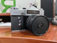 Лот: 24997356. Фото: 3. Фотоаппарат ЗЕНИТ-Е с объективом... Красноярск