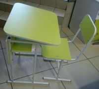 Лот: 5505455. Фото: 2. парта и стул для школьника Белая... Детская мебель