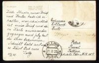 Лот: 18598881. Фото: 2. Две старинных художественных открытки... Открытки, билеты и др.