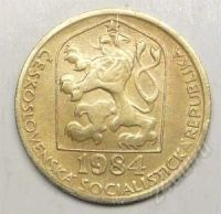Лот: 1436345. Фото: 2. Чехословакия. 20 геллер 1984г... Монеты