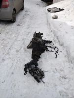 Лот: 17329647. Фото: 2. двигатель на запчасти приус. Автозапчасти