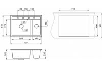 Лот: 23658469. Фото: 3. Мойка врезная GRANULA Kitchen... Строительство и ремонт