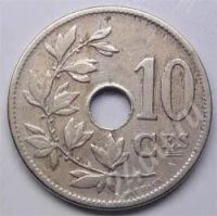 Лот: 217295. Фото: 2. Бельгия. 10 сантим 1904г. (1-5... Монеты