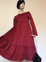 Лот: 9140154. Фото: 8. Новое стильное замшевое платье...