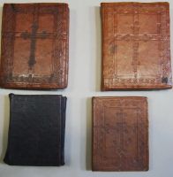 Лот: 17430473. Фото: 2. Эфиопские иконы (складни) в кожаном... Живопись, скульптура, фото