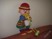Лот: 272768. Фото: 2. Кукла ручная работа, размер 55... Игрушки