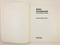 Лот: 23277960. Фото: 2. Kleine Europakunde: Ein erdkundlicher... Литература, книги