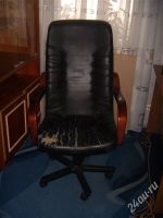 Лот: 1894710. Фото: 2. Кресло руководителя ( б\у) кож... Офисная мебель и домашние кабинеты
