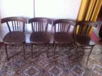 Лот: 4926774. Фото: 7. Продам два старых деревянных стула...