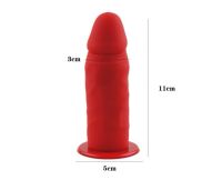 Лот: 8011602. Фото: 5. Страпон "STRAP ON DILDO" красный...