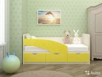 Лот: 11098406. Фото: 2. кровать детская ЛДСП МДФ Дельфин. Детская мебель