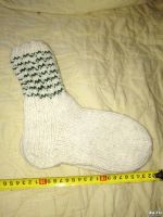 Лот: 13050616. Фото: 7. Вязаное тапочки мужские+носки...