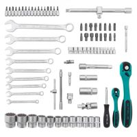 Лот: 19180036. Фото: 3. Набор инструментов, 1/2, 1/4... Авто, мото, водный транспорт