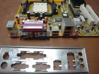 Лот: 9407122. Фото: 2. Материнская плата AM2 mATX ASUS... Комплектующие