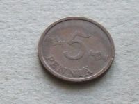 Лот: 16395768. Фото: 5. Монета 5 пенни пять Финляндия...