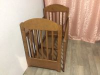 Лот: 12981835. Фото: 3. Детская кроватка деревянная. Мебель