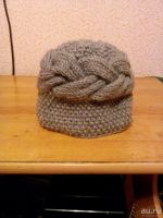 Лот: 10766764. Фото: 2. Шапка вязаная. Женская одежда
