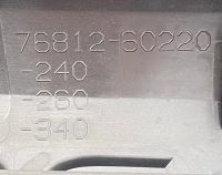 Лот: 17255540. Фото: 6. Накладка пятой двери Toyota Land...