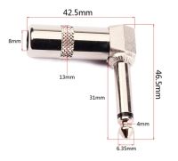 Лот: 16402187. Фото: 7. Разъём штекер джек 6,35 мм (jack...