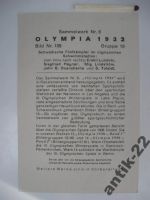 Лот: 6268999. Фото: 2. Олимпиада Лос-Анджелес 1932 Плаванье... Живопись, скульптура, фото