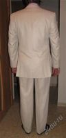Лот: 837255. Фото: 2. Бело-кремовый мужской костюм р... Мужская одежда