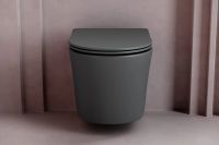 Лот: 23668405. Фото: 3. Унитаз подвесной CERAMICANOVA... Строительство и ремонт