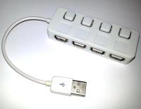 Лот: 3087675. Фото: 2. USB 2.0 HUB ( хаб / разветвитель... Комплектующие
