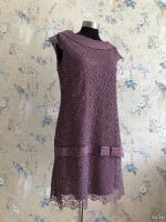 Лот: 16167729. Фото: 4. платье с кружевом. красивый аметистовый... Красноярск