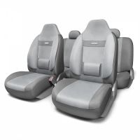 Лот: 14471355. Фото: 2. COM-1105H D.GY/L.GY (M) Авточехлы... Оснащение, оборудование, аксессуары