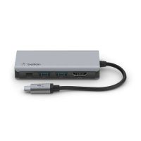 Лот: 22072830. Фото: 3. USB-хаб Belkin Connect USB-C 4-in-1... Компьютеры, оргтехника, канцтовары