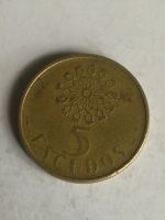 Лот: 16512431. Фото: 2. Португалия 5 эскудо, 1990. Монеты