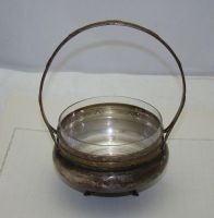 Лот: 11190945. Фото: 3. Корзинка сахарница старинная... Коллекционирование, моделизм