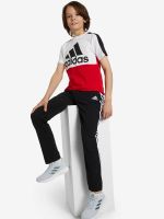 Лот: 22423396. Фото: 3. Брюки для мальчиков adidas, Черный. Одежда, обувь, галантерея