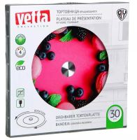 Лот: 18342635. Фото: 2. тортница - блюдо поворотное(вращающаяся... Посуда, кухонная утварь