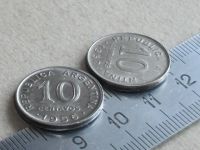 Лот: 20823133. Фото: 6. Монета 10 сентаво Аргентина 1952...
