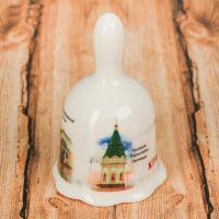 Лот: 10866557. Фото: 3. Колокольчик Красноярск, керамика. Сувениры, подарки