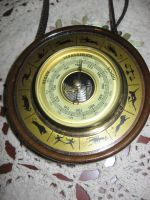 Лот: 6452767. Фото: 3. Антикварный барометр Знаки зодиака... Домашний быт