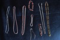 Лот: 3954411. Фото: 2. цепочка мужская бижутерия розовый... Ювелирные изделия, бижутерия, часы