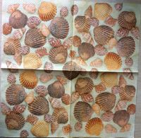 Лот: 16627077. Фото: 2. Салфетка для декупажа. Ракушки. Ручная работа
