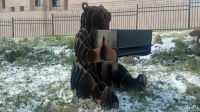 Лот: 12773903. Фото: 2. Мангал разборный "Медведь сидячий... Для дачи, дома, огорода, бани, парка