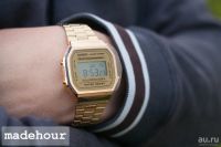 Лот: 8594241. Фото: 2. CASIO A-168WG-9E в наличии! Оригинальные... Часы, аксессуары