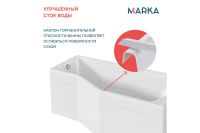 Лот: 25258049. Фото: 7. Ванна пристенная 1Marka Convey