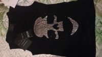 Лот: 5112114. Фото: 2. Майка черная Philipp Plein женская. Женская одежда
