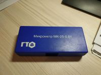 Лот: 15334731. Фото: 2. Микрометр МК25 кл. 1 ГТО. Инструмент и расходные