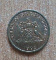 Лот: 20130879. Фото: 2. Тринидад и Тобаго 1 цент 1995... Монеты