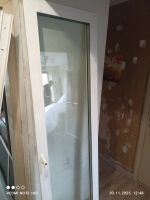 Лот: 25899048. Фото: 2. Дверь балконная пластиковая. Двери, окна, фурнитура