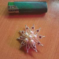 Лот: 24990664. Фото: 2. брошь круглая. Ювелирные изделия, бижутерия, часы