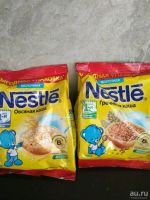 Лот: 13405933. Фото: 2. Каша Нестле гречневая и овсяная. Продукты