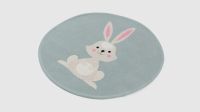 Лот: 24962039. Фото: 2. Ковер Rabbit, цвет зеленый. Дети растут