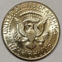 Лот: 16913653. Фото: 2. Монета 50 центов 1968 год D MS-66... Монеты